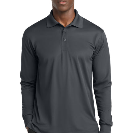 Sport-Tek ®  Long Sleeve Micropique Sport-Wick ®  Polo. ST657