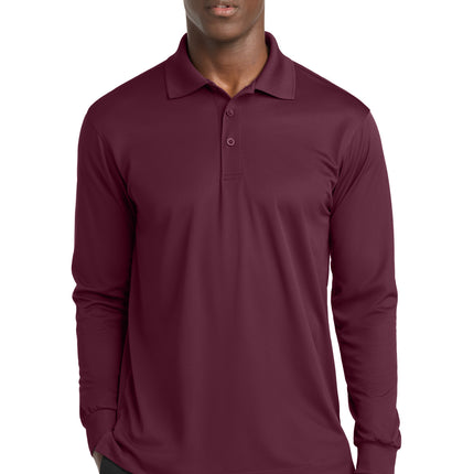 Sport-Tek ®  Long Sleeve Micropique Sport-Wick ®  Polo. ST657