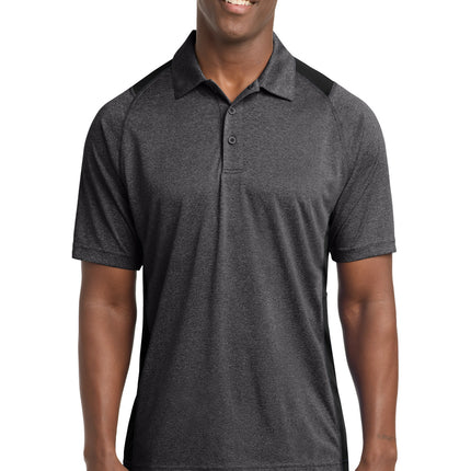 Sport-Tek ®  Heather Colorblock Contender ™  Polo. ST665