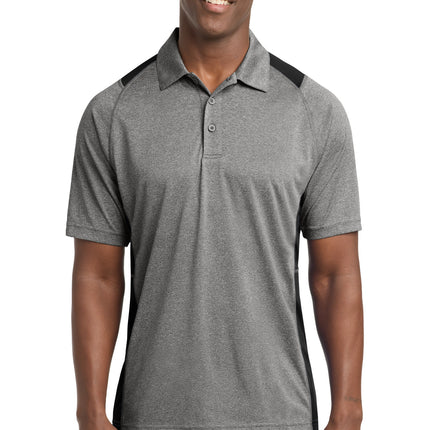 Sport-Tek ®  Heather Colorblock Contender ™  Polo. ST665