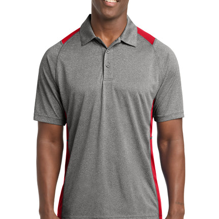 Sport-Tek ®  Heather Colorblock Contender ™  Polo. ST665