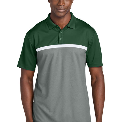 Sport-Tek ®  UV Micropique Colorblock Polo ST741