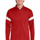 Deep Red/ White