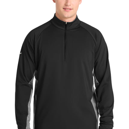 Sport-Tek ®  Sport-Wick ®  Stretch Contrast 1/4-Zip Pullover. ST854