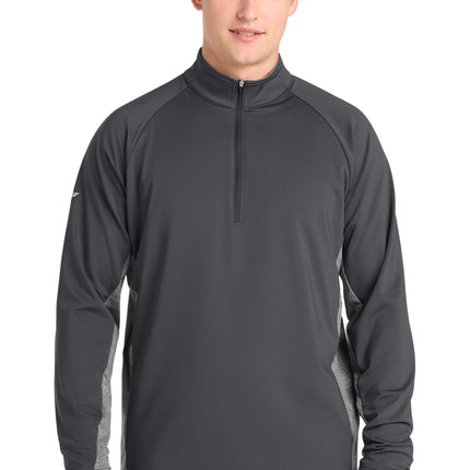 Sport-Tek ®  Sport-Wick ®  Stretch Contrast 1/4-Zip Pullover. ST854