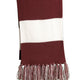 Maroon/ White