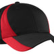 Black/ True Red