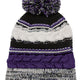 Purple/ Black/ White