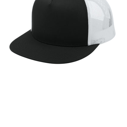 Sport-Tek ®  YP Classics  ®  5-Panel Classic Trucker Mesh Back Cap. STC38