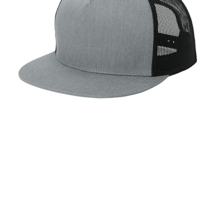 Sport-Tek ®  YP Classics  ®  5-Panel Classic Trucker Mesh Back Cap. STC38
