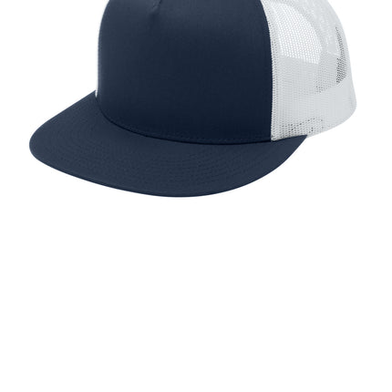 Sport-Tek ®  YP Classics  ®  5-Panel Classic Trucker Mesh Back Cap. STC38
