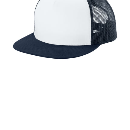 Sport-Tek ®  YP Classics  ®  5-Panel Classic Trucker Mesh Back Cap. STC38