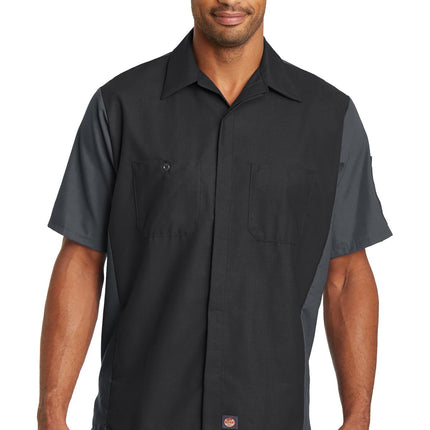 Red Kap ®  Short Sleeve Ripstop Crew Shirt. SY20