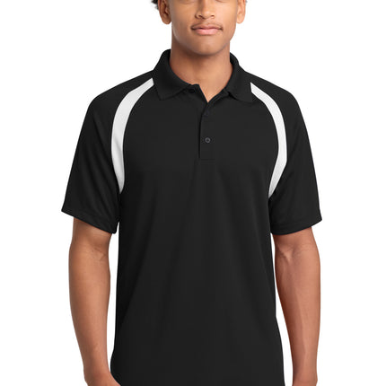 Sport-Tek ®  Dry Zone ®  Colorblock Raglan Polo. T476