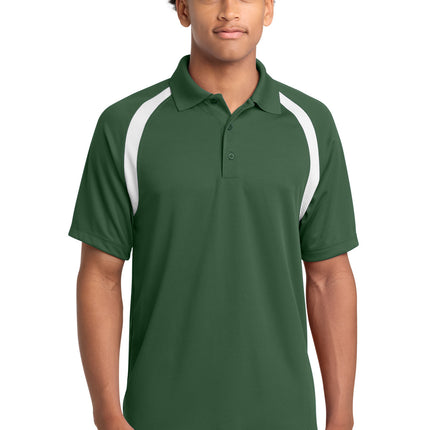 Sport-Tek ®  Dry Zone ®  Colorblock Raglan Polo. T476