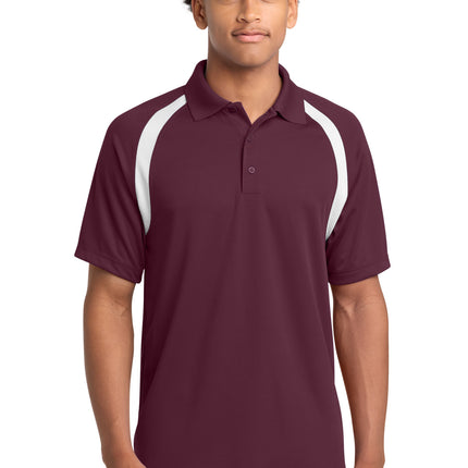 Sport-Tek ®  Dry Zone ®  Colorblock Raglan Polo. T476