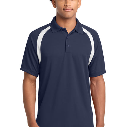 Sport-Tek ®  Dry Zone ®  Colorblock Raglan Polo. T476
