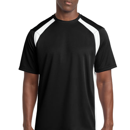 Sport-Tek ®  Dry Zone ®  Colorblock Crew. T478