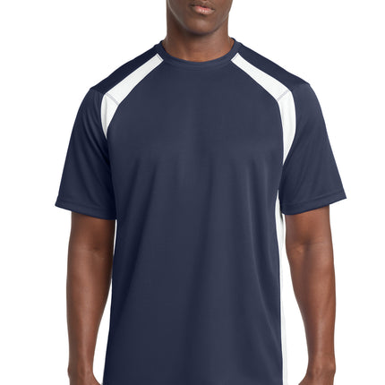 Sport-Tek ®  Dry Zone ®  Colorblock Crew. T478