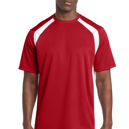 Sport-Tek ®  Dry Zone ®  Colorblock Crew. T478