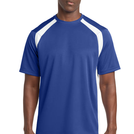 Sport-Tek ®  Dry Zone ®  Colorblock Crew. T478