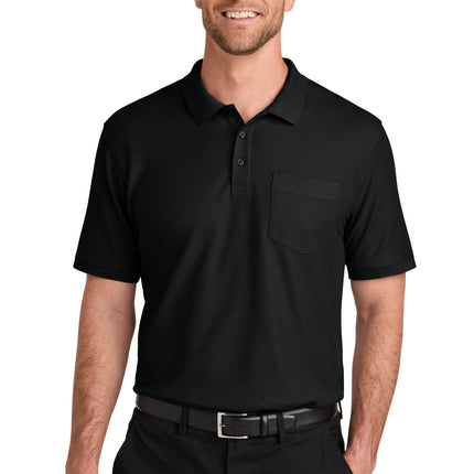 Port Authority ®  Tall Wearever Signature Pique Pocket Polo TLK200P