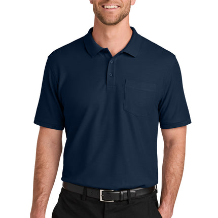 Port Authority ®  Tall Wearever Signature Pique Pocket Polo TLK200P