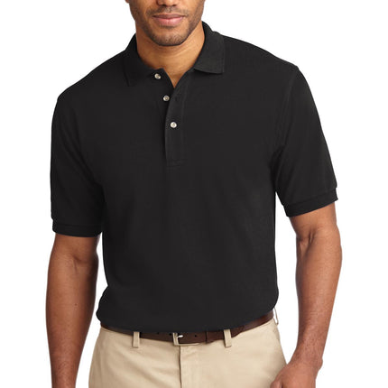Port Authority ®  Tall Heavyweight Cotton Pique Polo.  TLK420