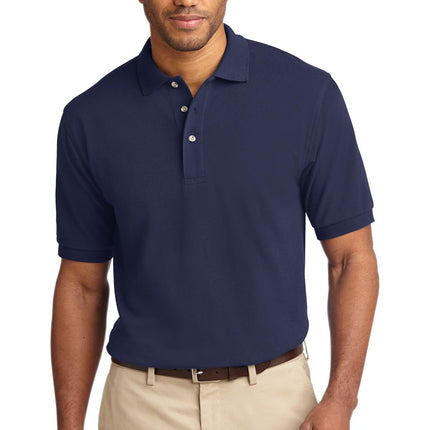 Port Authority ®  Tall Heavyweight Cotton Pique Polo.  TLK420