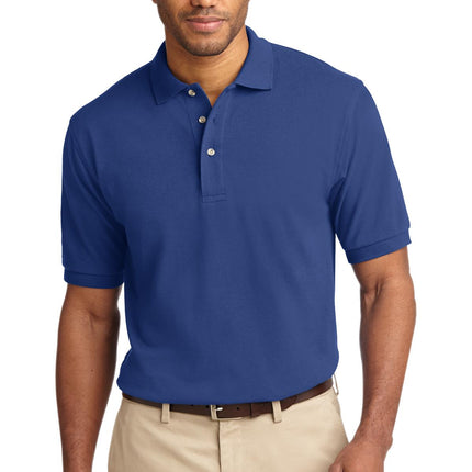 Port Authority ®  Tall Heavyweight Cotton Pique Polo.  TLK420