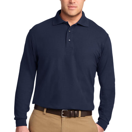 Port Authority ®  Tall Silk Touch™ Long Sleeve Polo. TLK500LS