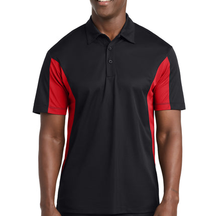 Sport-Tek ®  Tall Side Blocked Micropique Sport-Wick ®  Polo. TST655