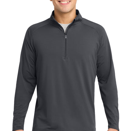 Sport-Tek ®  Tall Sport-Wick ®  Stretch 1/4-Zip Pullover. TST850
