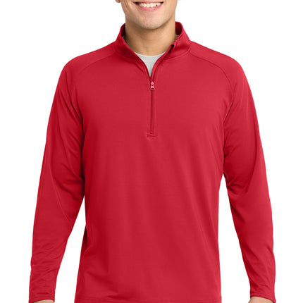 Sport-Tek ®  Tall Sport-Wick ®  Stretch 1/4-Zip Pullover. TST850