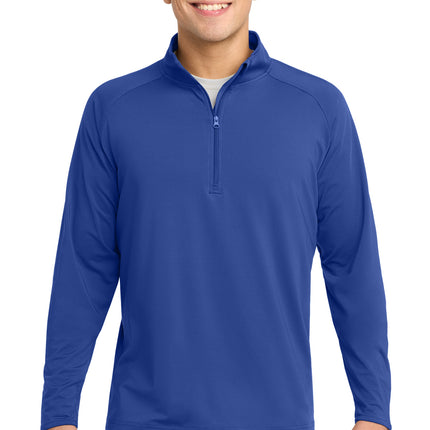Sport-Tek ®  Tall Sport-Wick ®  Stretch 1/4-Zip Pullover. TST850