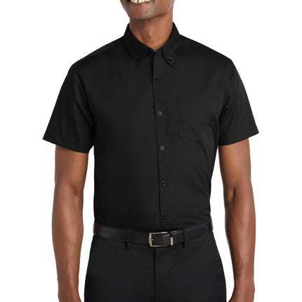 Port Authority ®  Short Sleeve Carefree Poplin Shirt. W101