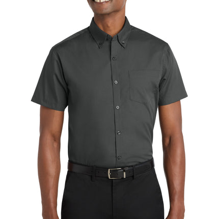 Port Authority ®  Short Sleeve Carefree Poplin Shirt. W101
