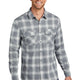 Grey/ Cream Open Plaid