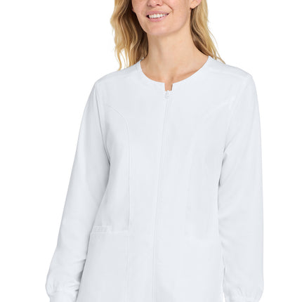 Wink ®  Women's Premiere Flex ™  Full-Zip Scrub Jacket WW4088