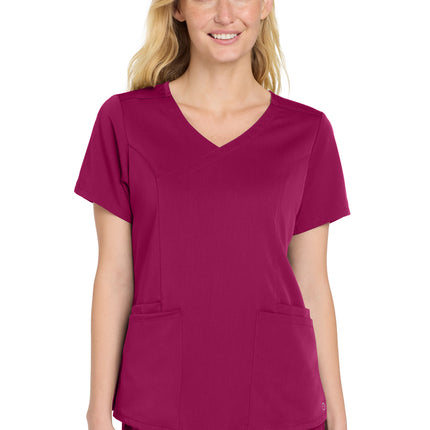 Wink ®  Women's Premiere Flex ™  Mock Wrap Top WW4268