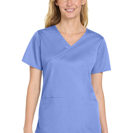 Wink ®  Women's WorkFlex ™  Mock Wrap Top WW4760