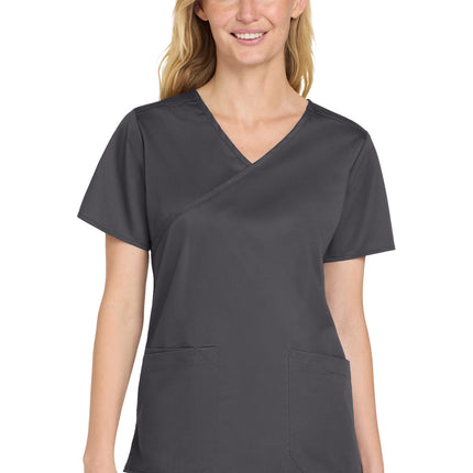 Wink ®  Women's WorkFlex ™  Mock Wrap Top WW4760