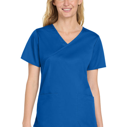 Wink ®  Women's WorkFlex ™  Mock Wrap Top WW4760