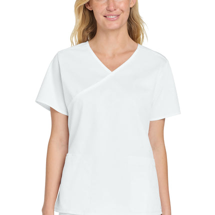 Wink ®  Women's WorkFlex ™  Mock Wrap Top WW4760