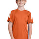 Deep Orange/ White