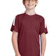 Maroon/ White