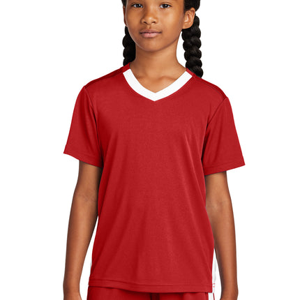 Sport-Tek ®  Youth Competitor ™  United V-Neck YST101