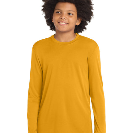 Sport-Tek ®  Youth Long Sleeve PosiCharge ®  Competitor™ Tee. YST350LS