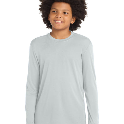 Sport-Tek ®  Youth Long Sleeve PosiCharge ®  Competitor™ Tee. YST350LS