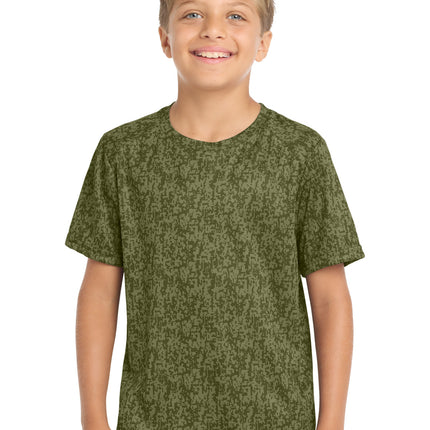 Sport-Tek  ®  Youth Digi Camo Tee. YST460